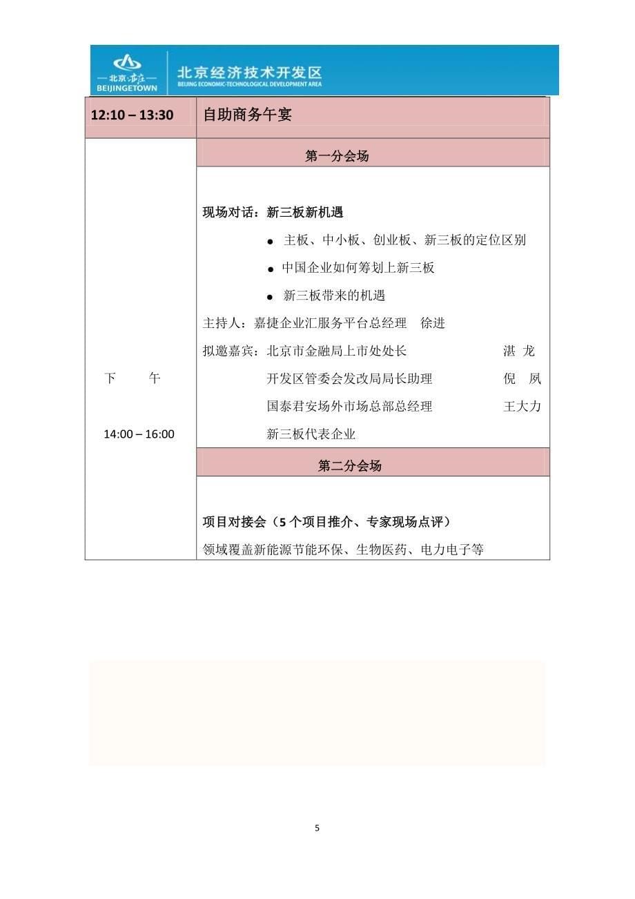 聚合成长2012北京经济技术开发区投融资峰会_第5页