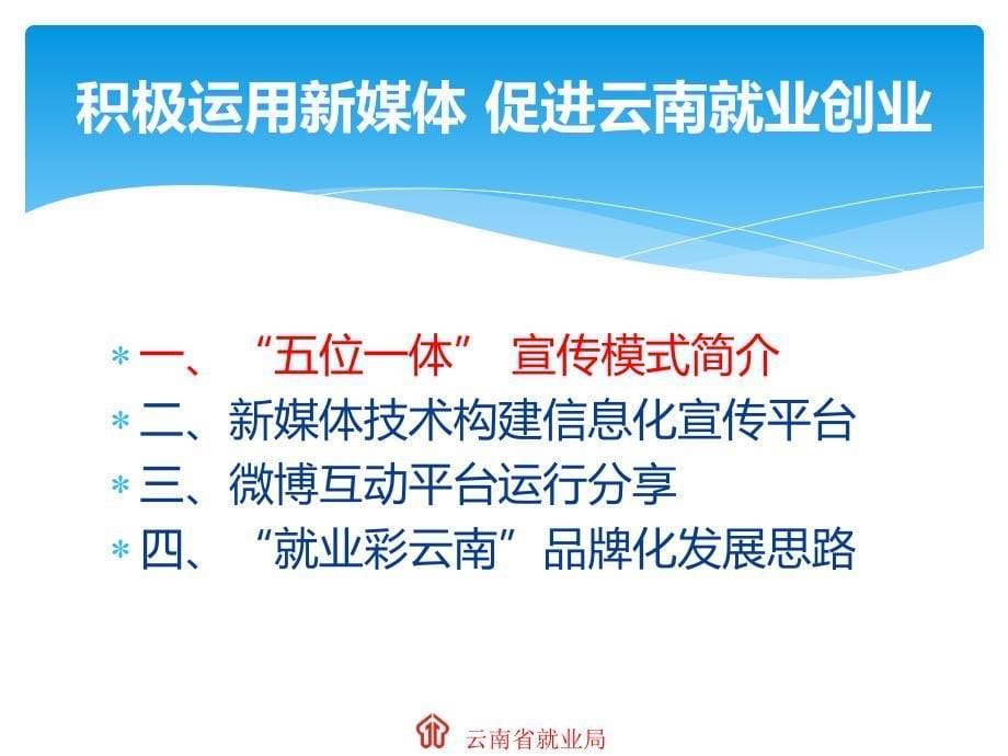 积极运用新媒体促进云南就业创业——全国就业网建设座谈会_第5页