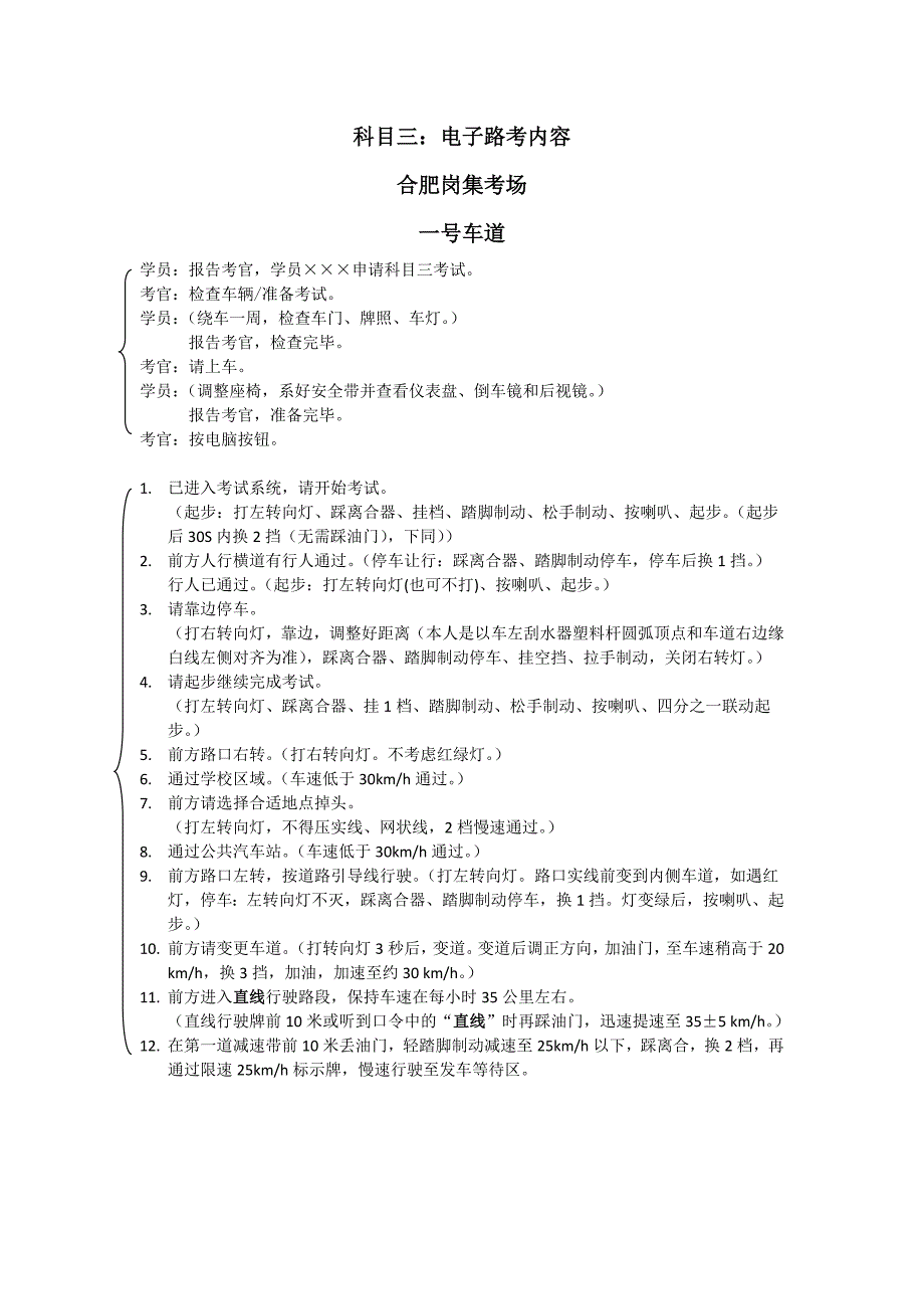 合肥电子路考秘笈(升级版)_第1页