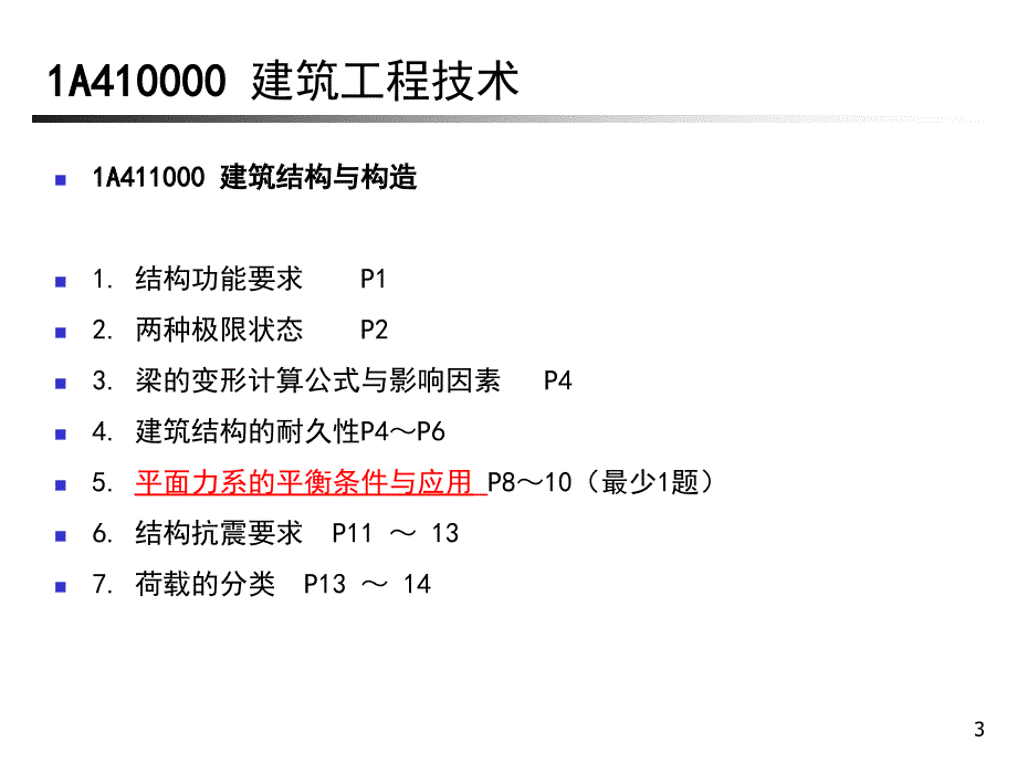 2013年一级建造师建筑工程管理与实务考试冲刺（金波老师）_第3页