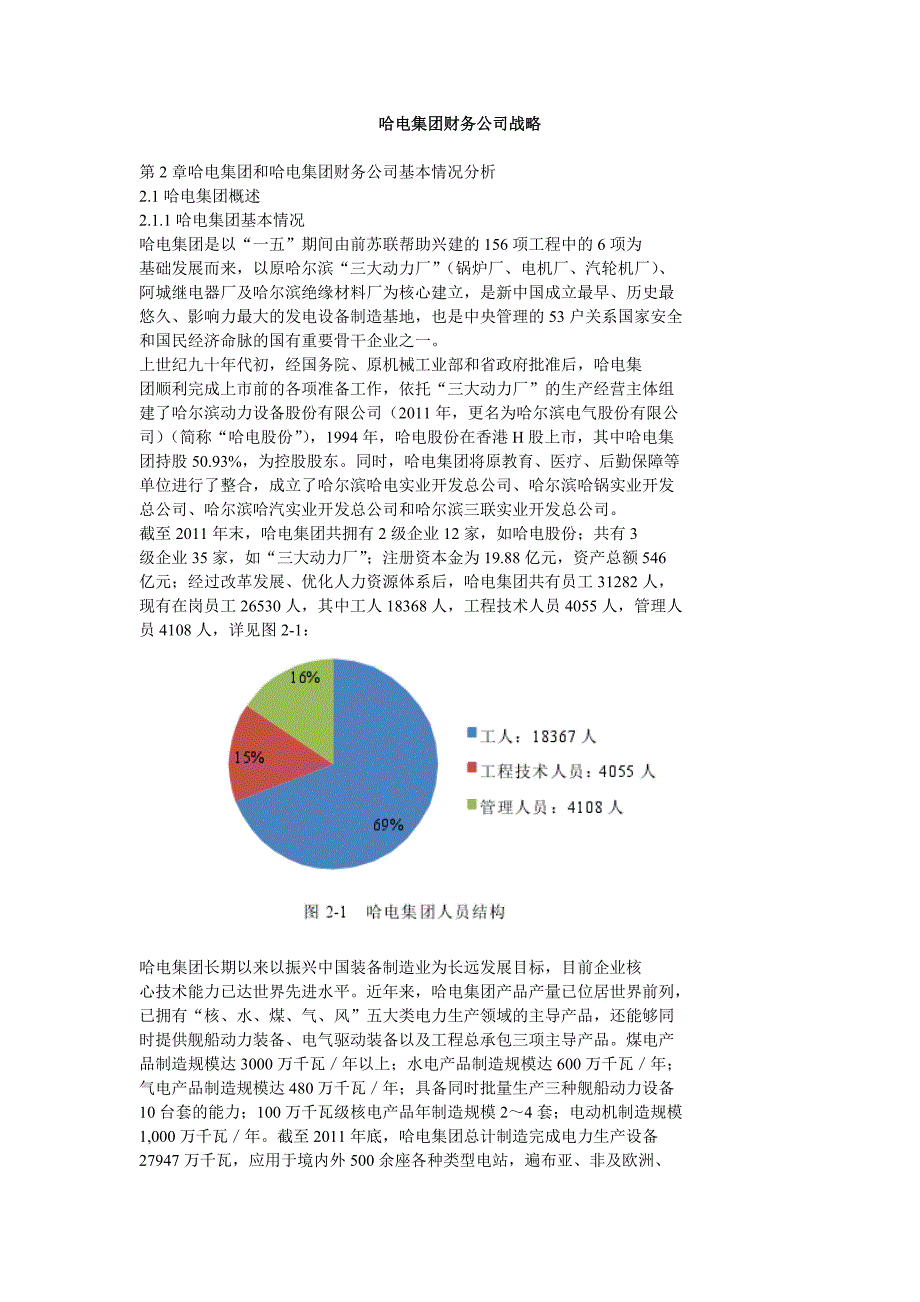 哈电集团财务公司战略_第1页