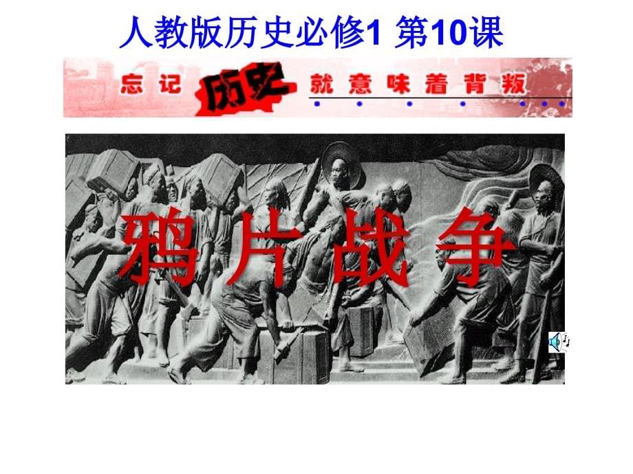 2013年高考历史第一轮单元复习设计课件：专题04近代中国反侵略、求民主的潮流(人教版)_第5页