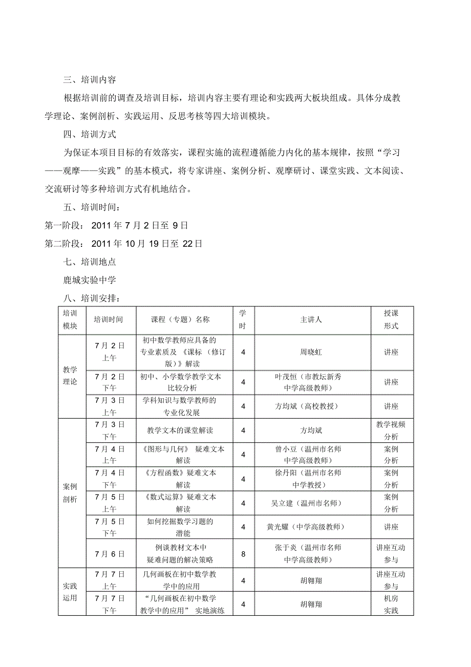 初中语文“写作教学”专题培训方案_第4页