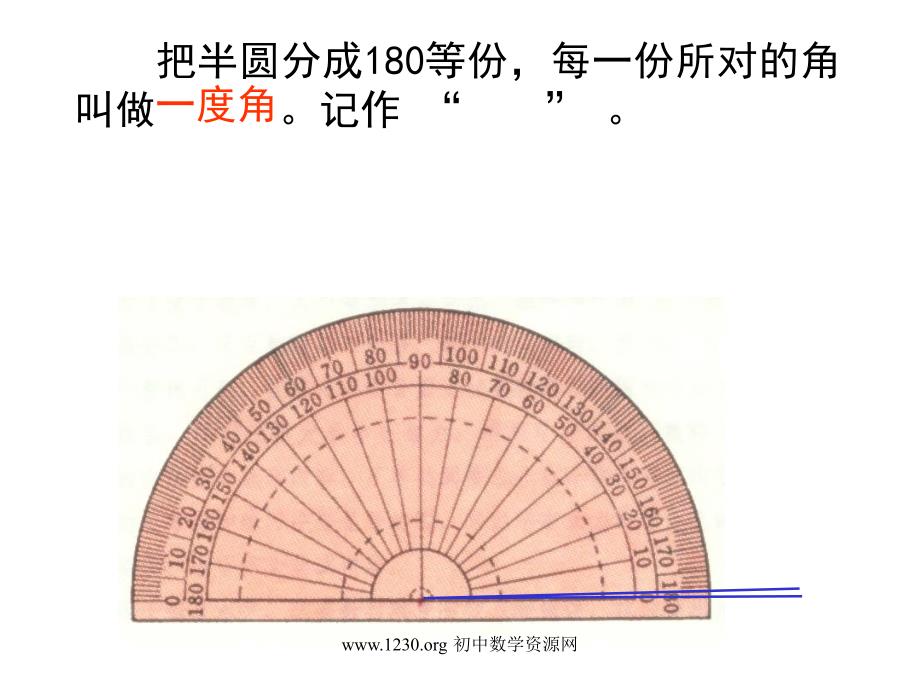 角的度量课件_第3页