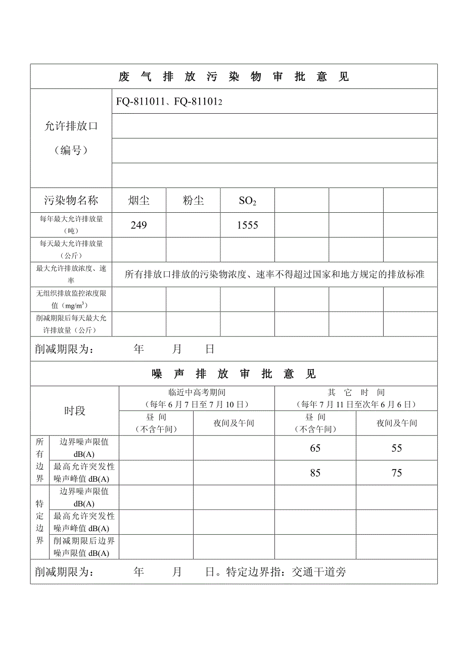 福建省石狮热电有限责任公司许可证发放审批公示doc_第2页