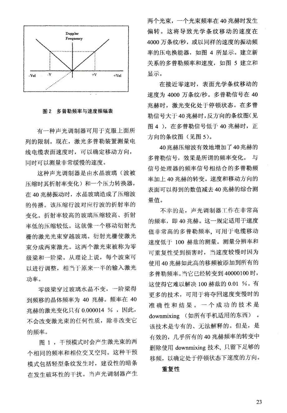 在电线电缆产品上应用激光多普勒进行非接触式高速／连续长度测量,以降低成本和提高生产力_第3页