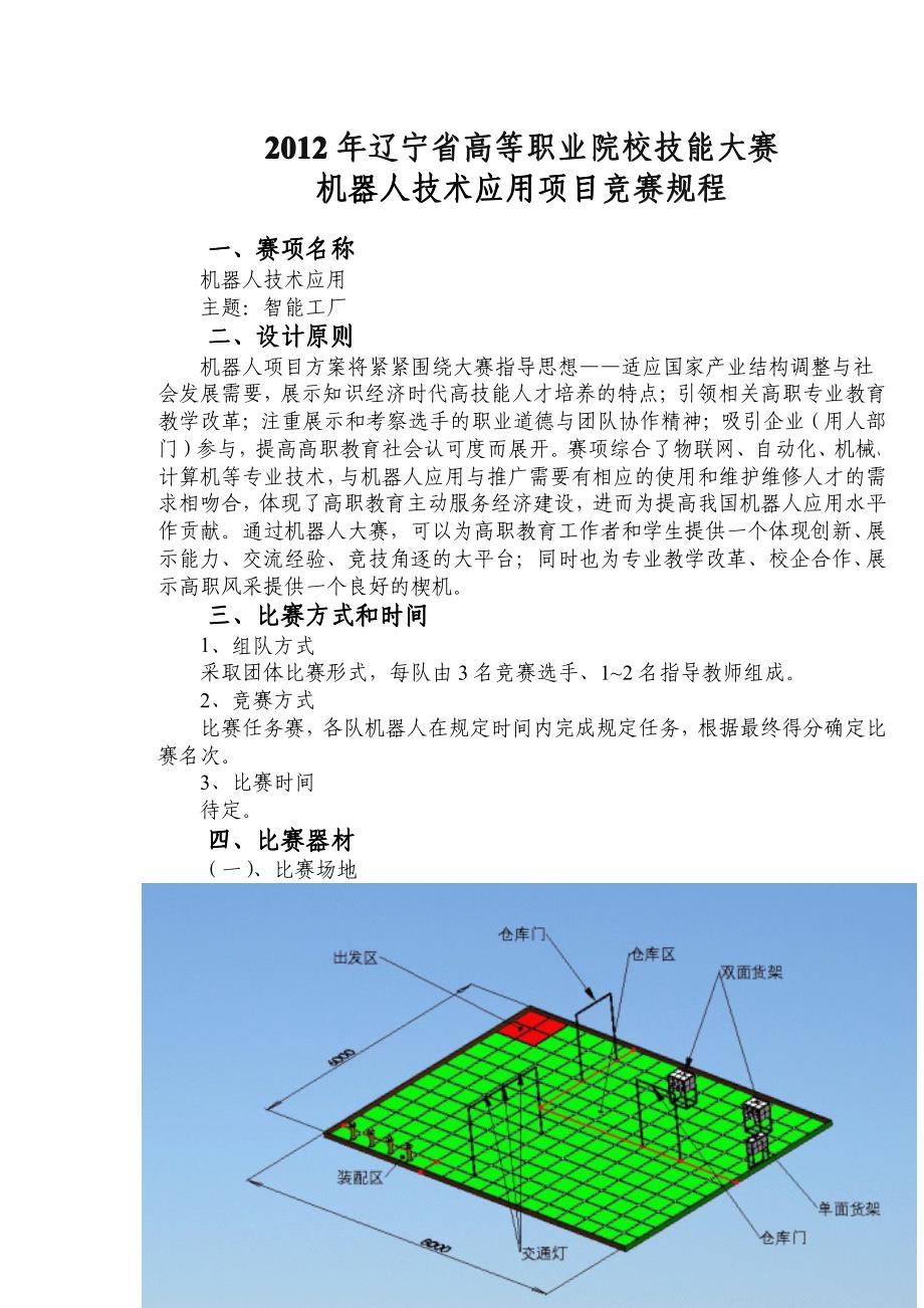 2012辽宁省选拔赛规则_第1页
