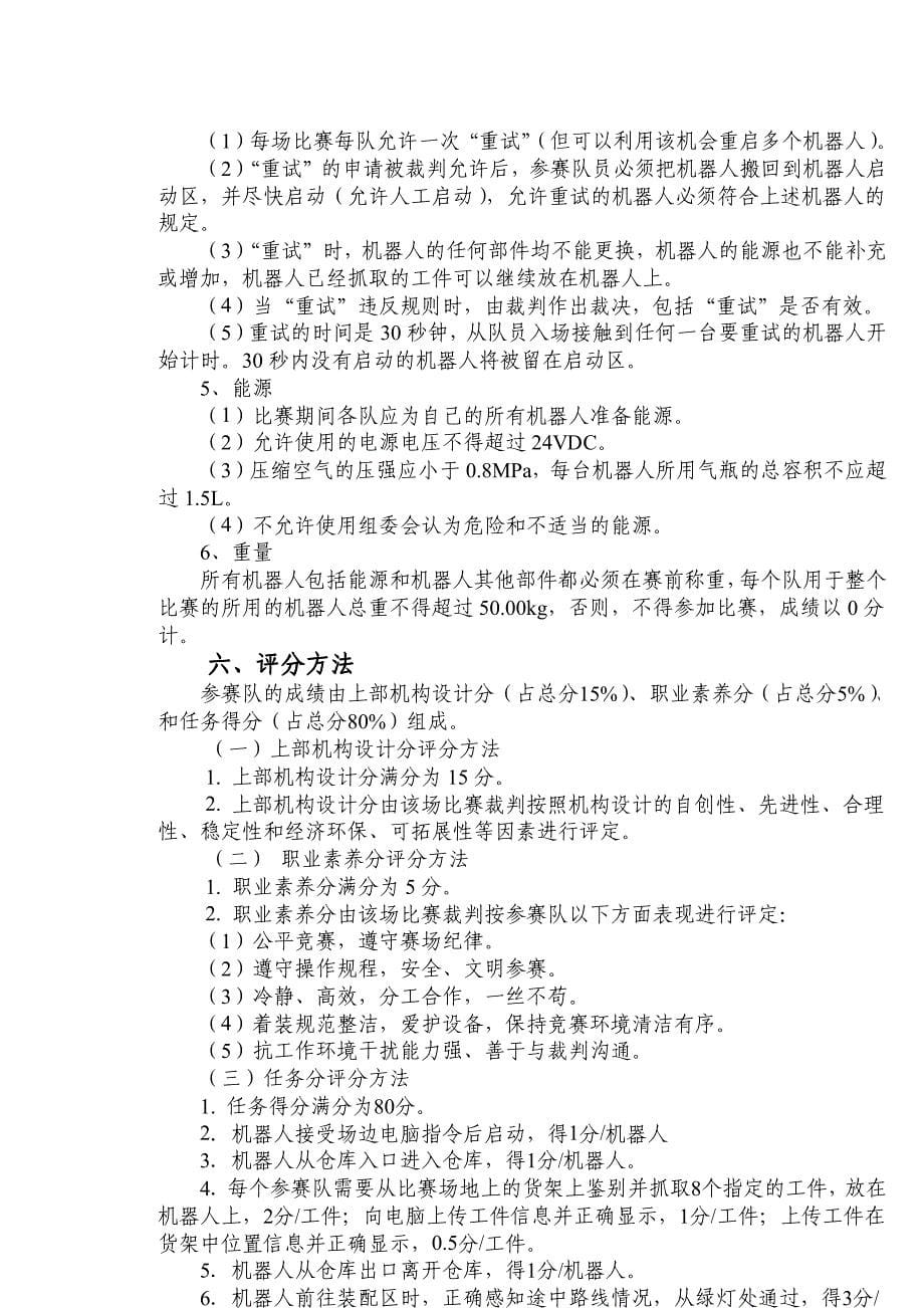 2012辽宁省选拔赛规则_第5页