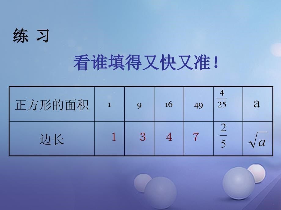 2017秋八年级数学上册31平方根（一）教学课件（新版）湘教版_2_第5页