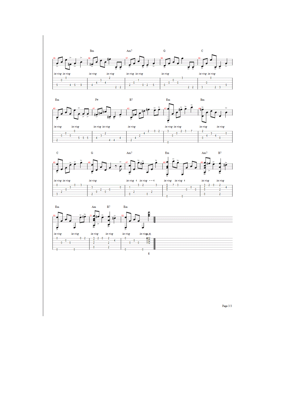 天空之城吉他谱完整修订版_第3页