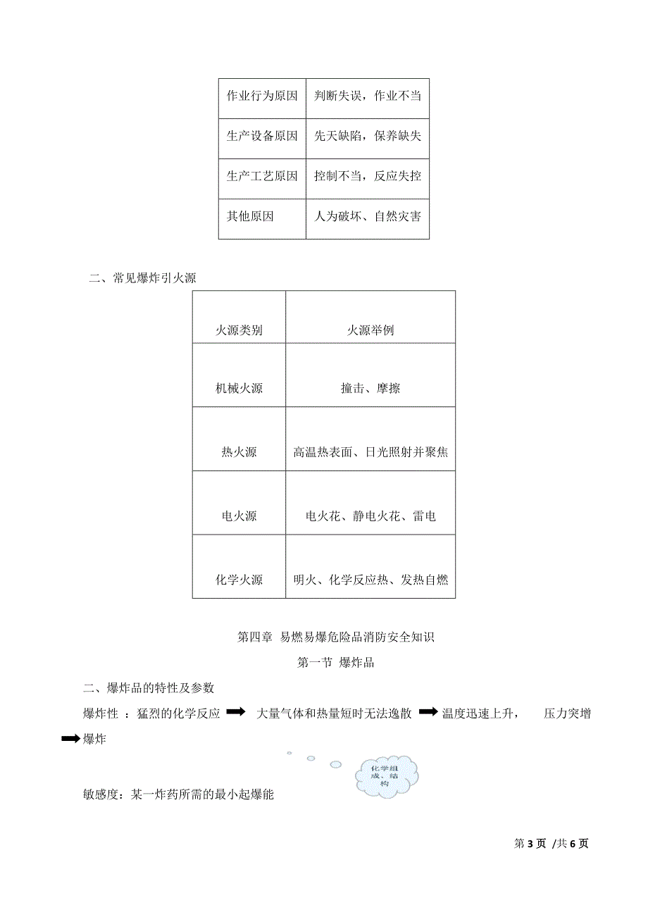 2018年一级消防工程师《消防安全技术实务》精讲讲义第一篇第三章-爆炸基础知识及第一篇第四章-易燃易爆危险品消防安全知识_第3页