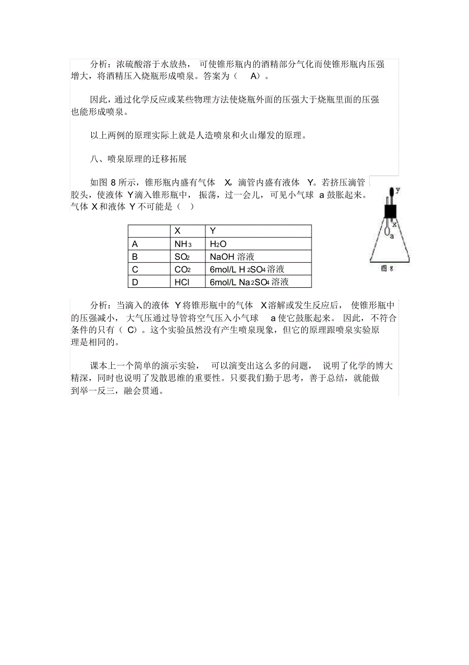 喷泉实验原理及其应用_第4页