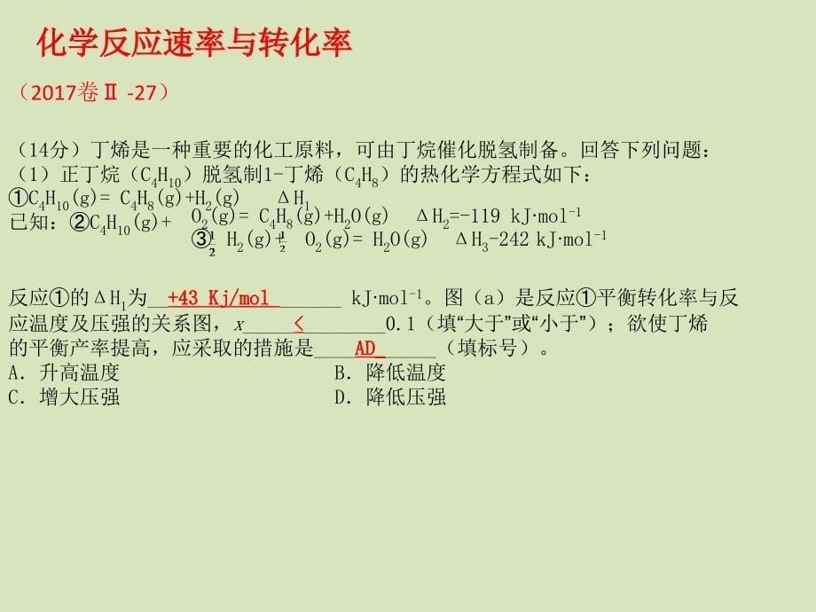 2018年高考化学考纲与高考试题对点分析_第5页