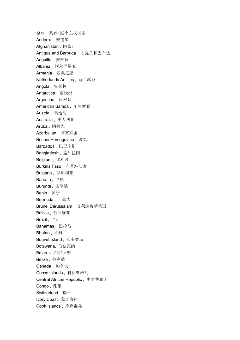 世界国家简述_第1页
