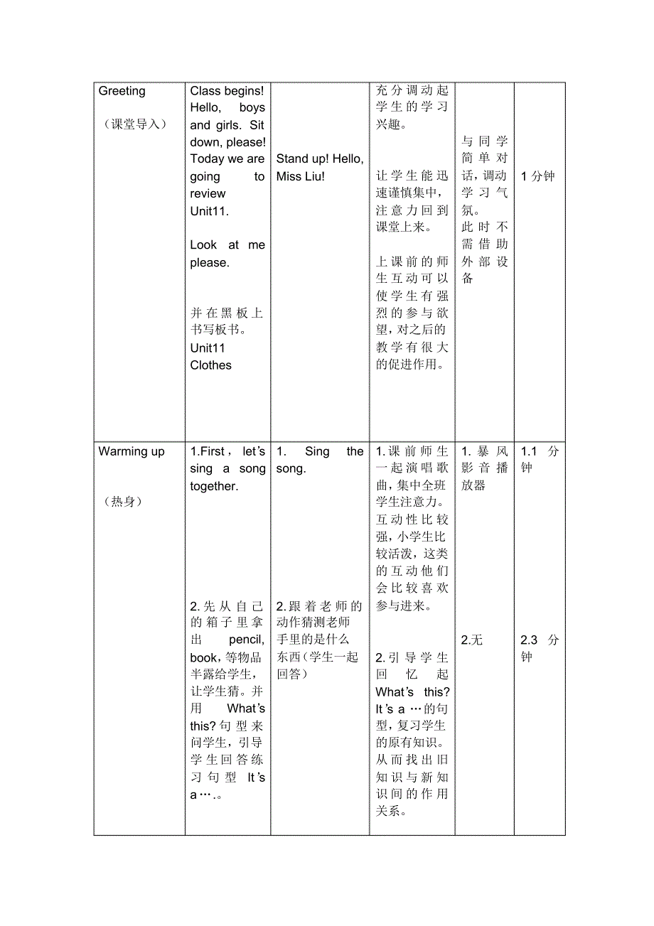 小学英语colthes教案刘丹29_第3页