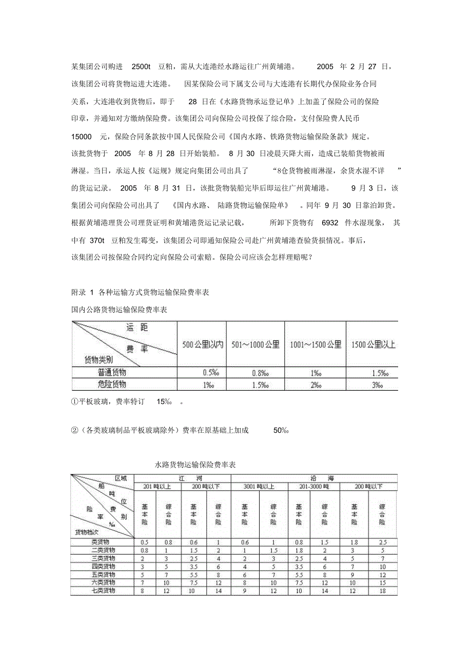 国内货物运输保险投保单_第2页