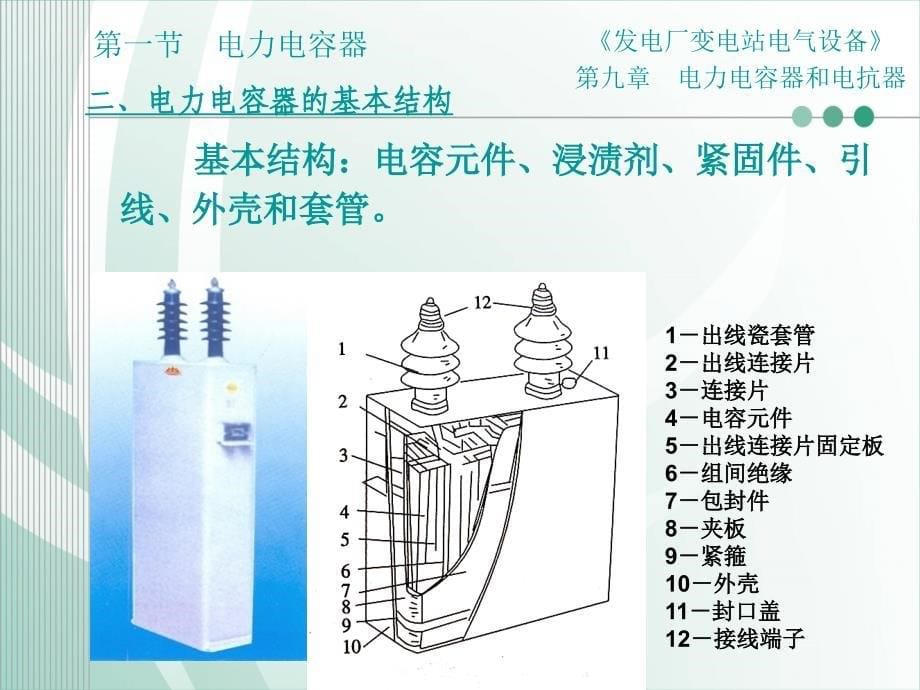 发电厂变电站电气设备第9章电力电容器和电抗器_第5页