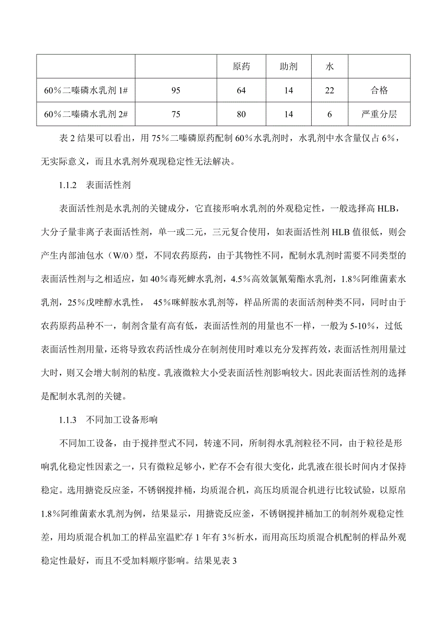 农药水性制剂研发中需注意解决的几个问题_第3页