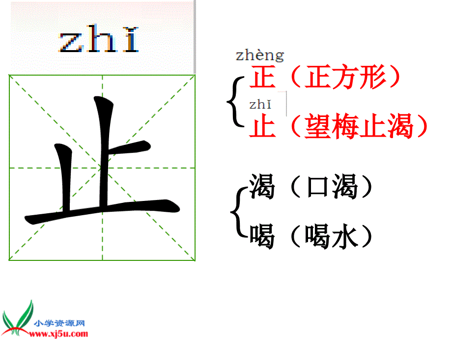 沪教版一年级语文下册《望梅止渴3》ppt课件_8_第3页