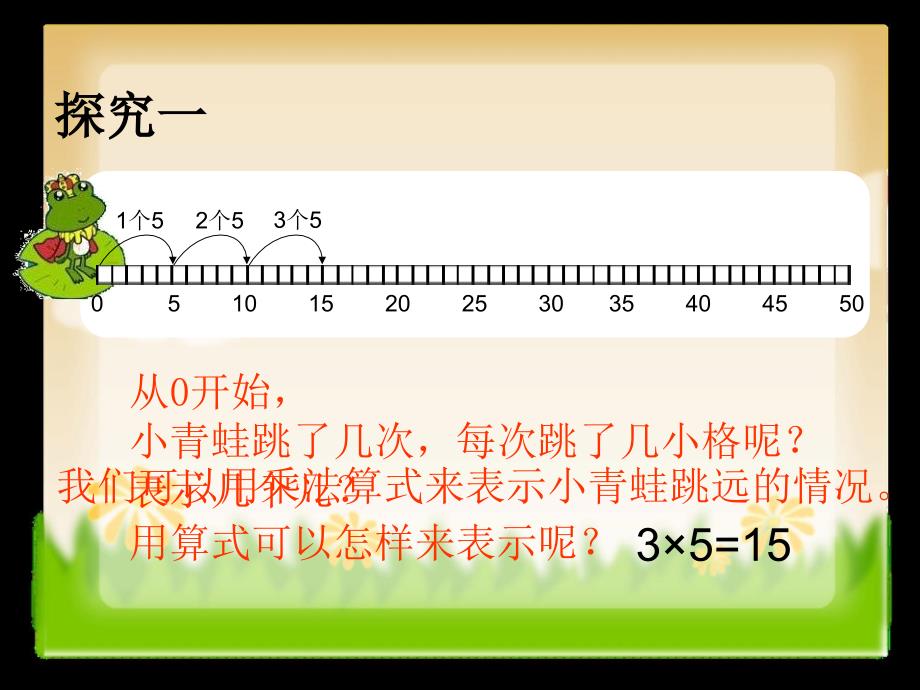 （沪教版）二年级上册数学第二单元10、五的乘法教学_第3页