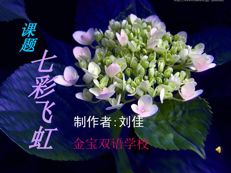 湘教版一年级美术下册《七彩飞虹》ppt课件_第1页