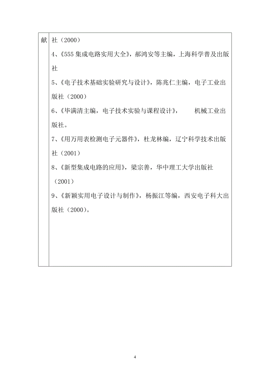 音频功率放大器课题设计_第4页