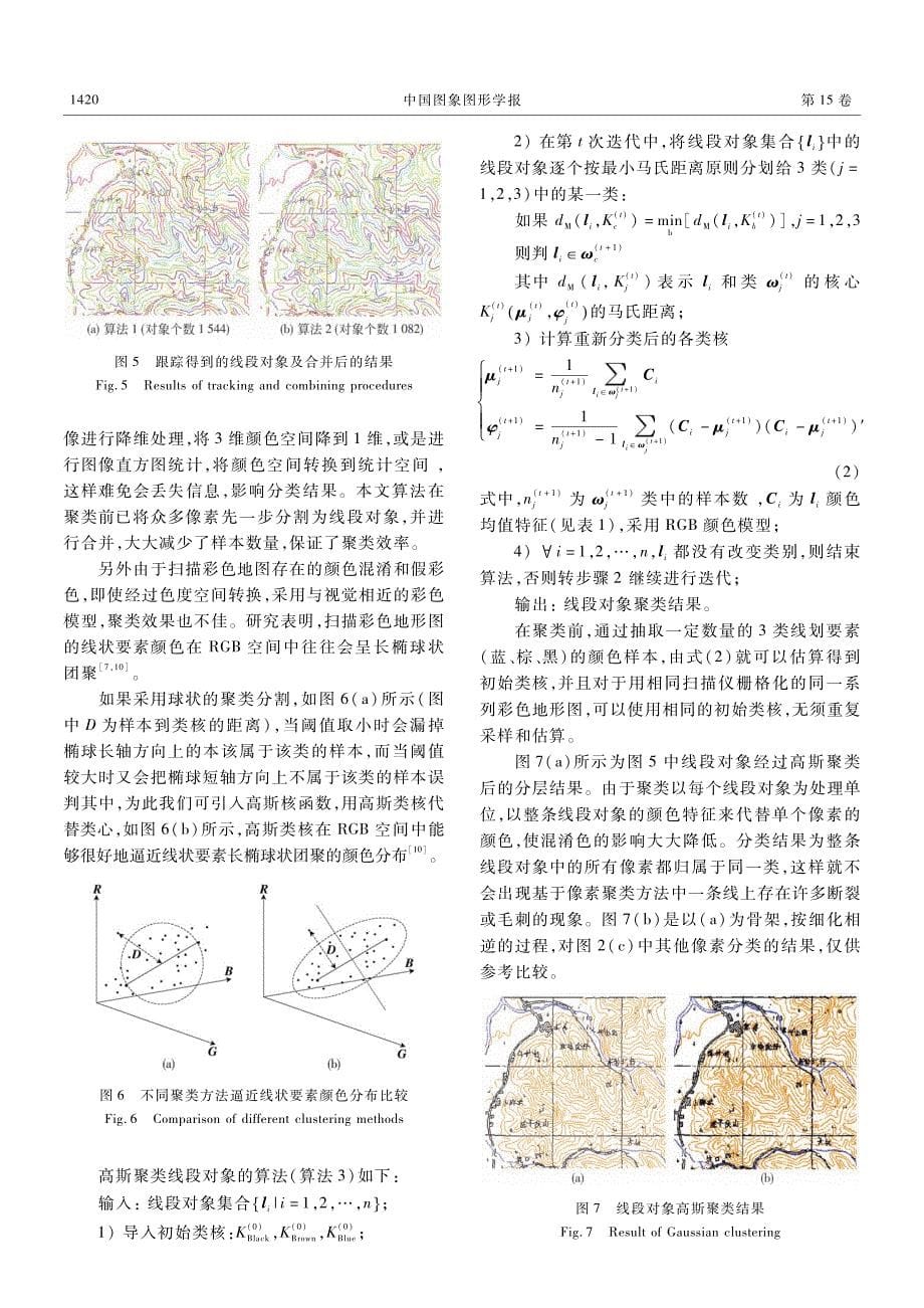 面向对象的扫描地形图自动я层算法研究_第5页