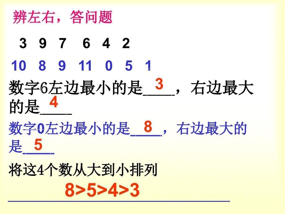 精品沪教版数学一年级下册《左与右》课件_第5页