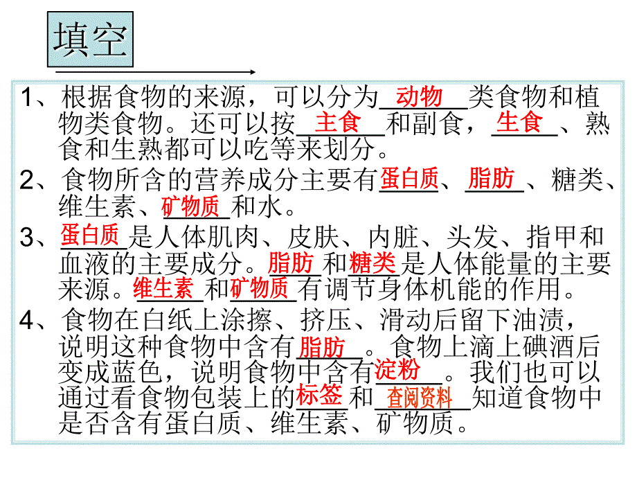 （教科版）四年级下册科学第三单元3-3营养要均衡（一）_第1页