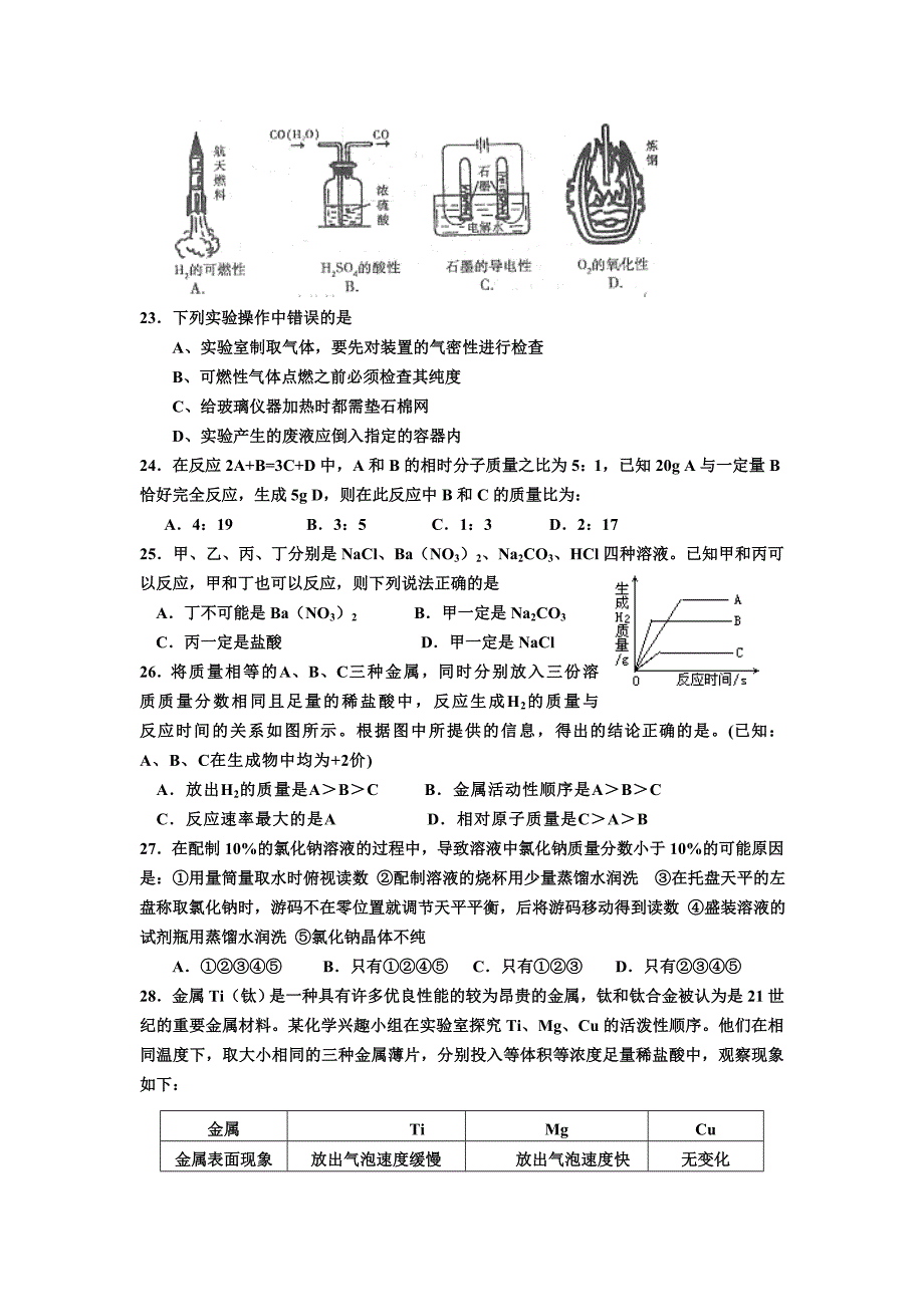 高中化学网上学习《1+1高中化学实验室》作业_第4页