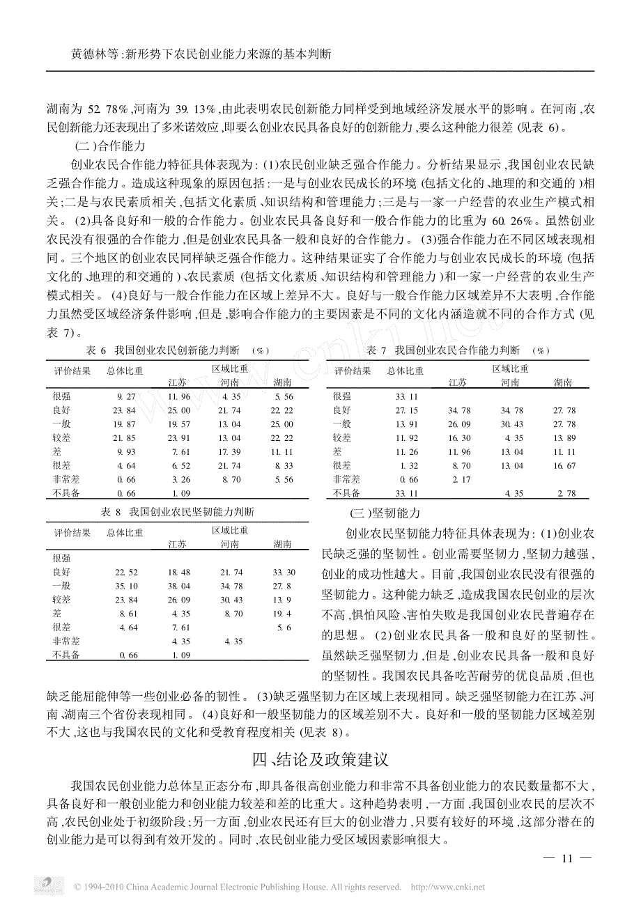 新形势下农民创业能力来源的基本判断_第4页