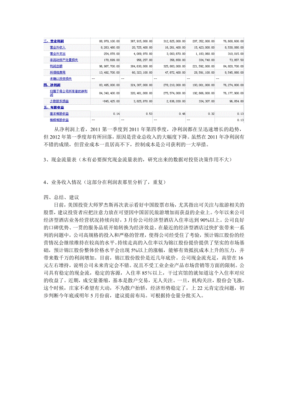 锦江股份投融资期末论文_第4页