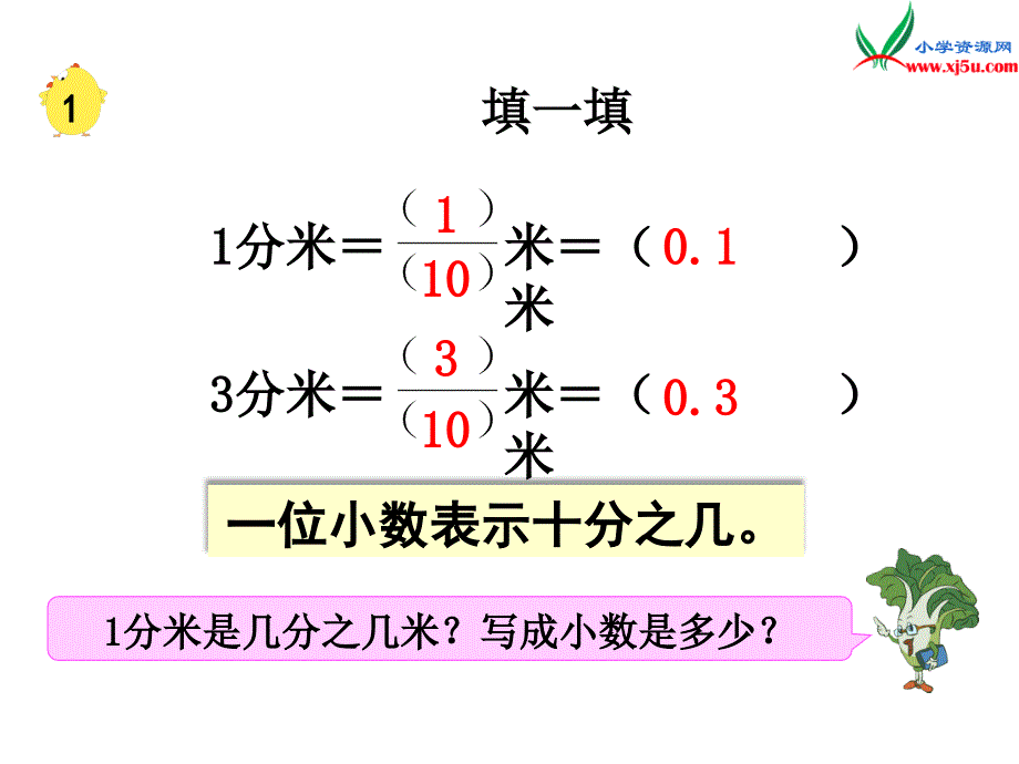 2018学年（苏教版）五年级数学上册第三单元第1课时小数的意义和读写_第3页