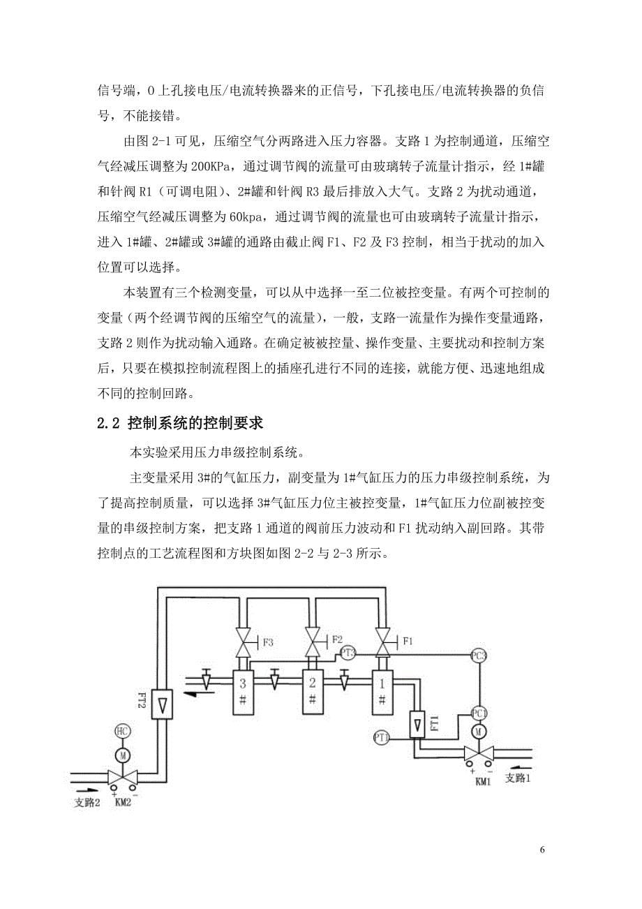 过程控制与仪表课设——液压控制系统_第5页