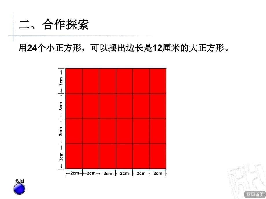 （青岛版）2018学年数学五下第三单元《剪纸中的数学》（公倍数和最小公倍数）课件_第5页