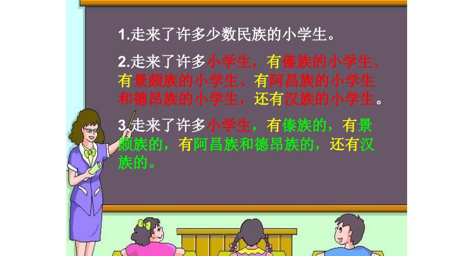 2017秋北京版语文二年级上册第7课《我们的民族小学》课件_1_第4页