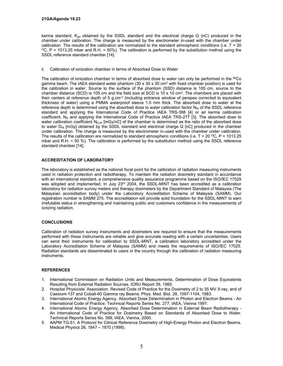 calibrationofradiationinstrumentsusedinradiationprotection_第5页