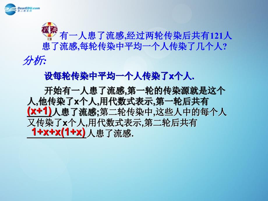 2014秋九年级数学上册213实际问题与一元二次方程（第1课时）课件（新版）新人教版_1_第3页