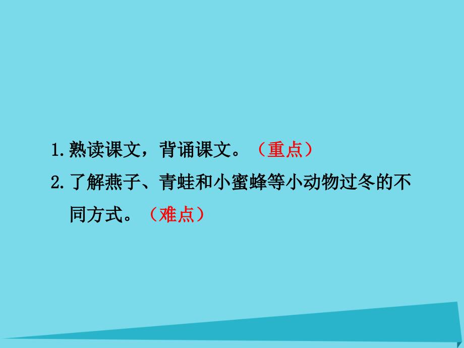 2017秋二年级语文上册第22课小动物过冬（第2课时）课件苏教版_2_第2页