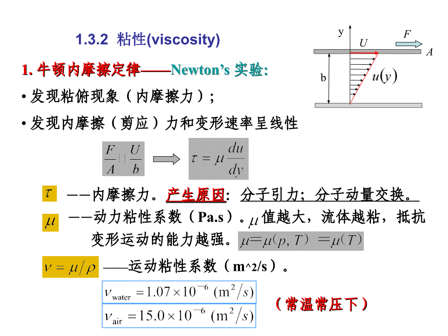 流体的物理性质流体的物理性质是决定流体运动规律的内因_第4页