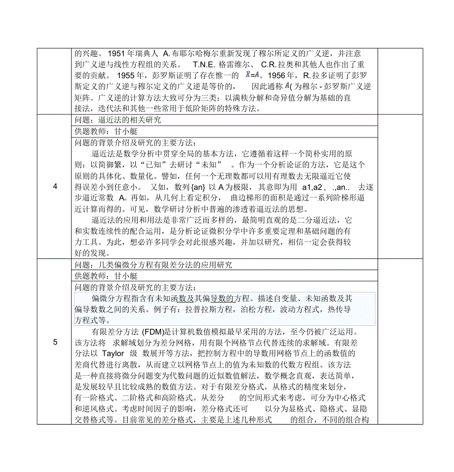 数学系07级信息与计算科学专业毕业论文题目汇编_第2页