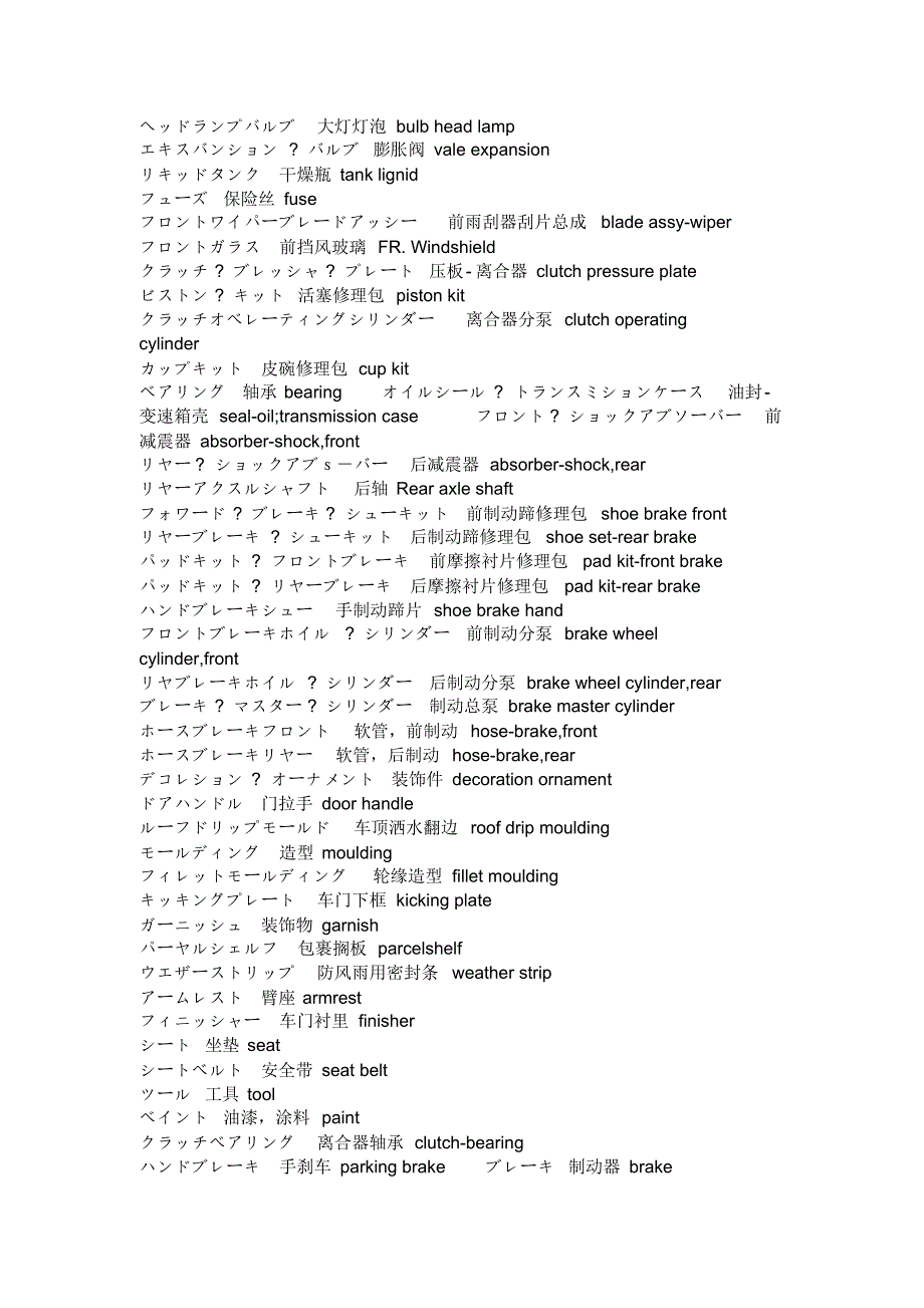 日语机械方面用语大全_第4页