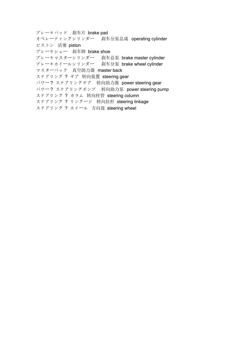 日语机械方面用语大全_第5页