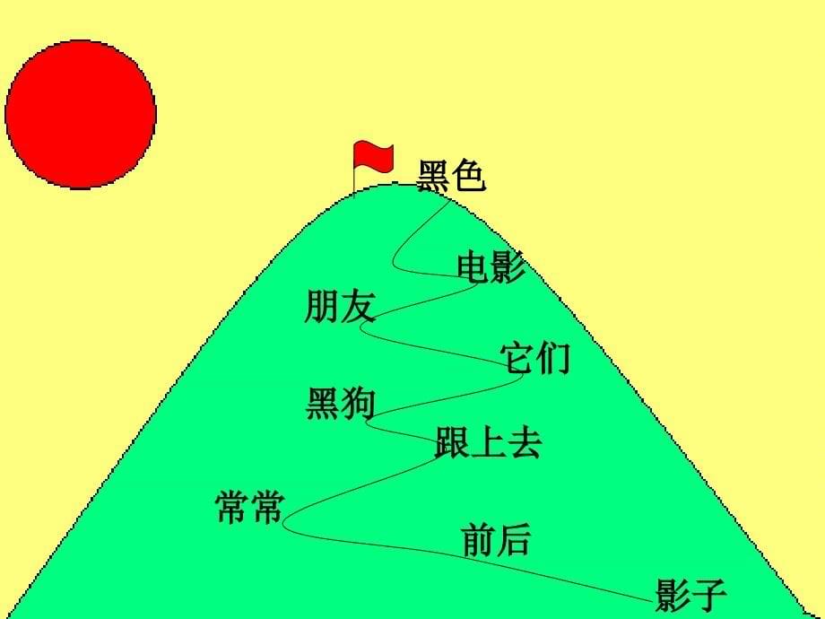 新北师大版小学二年级上册语文《我的影子》公开课ppt课件_第5页