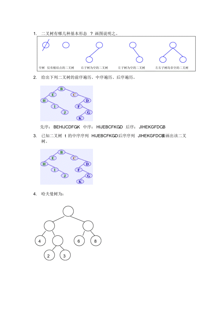 数据结构与算法_书面作业2_第1页