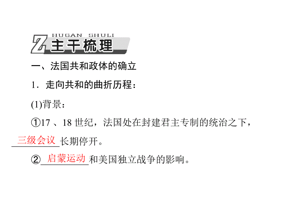 人教版高中历史必修一第9课《资本主义政治制度在欧洲大陆的扩展》课件_第3页