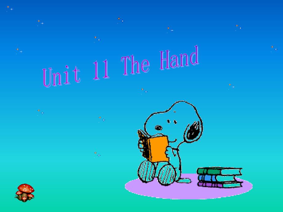 英语unit11《thehand》复习课件（1）（北京课改版八年级下）_第1页