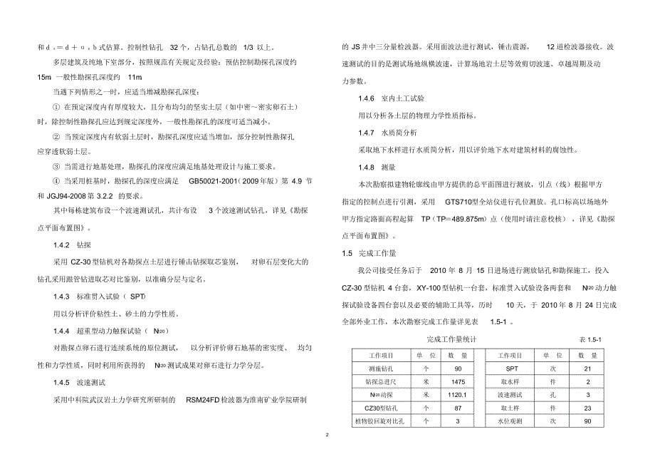 成都市新都区融新苑高层建筑勘察报告_第5页