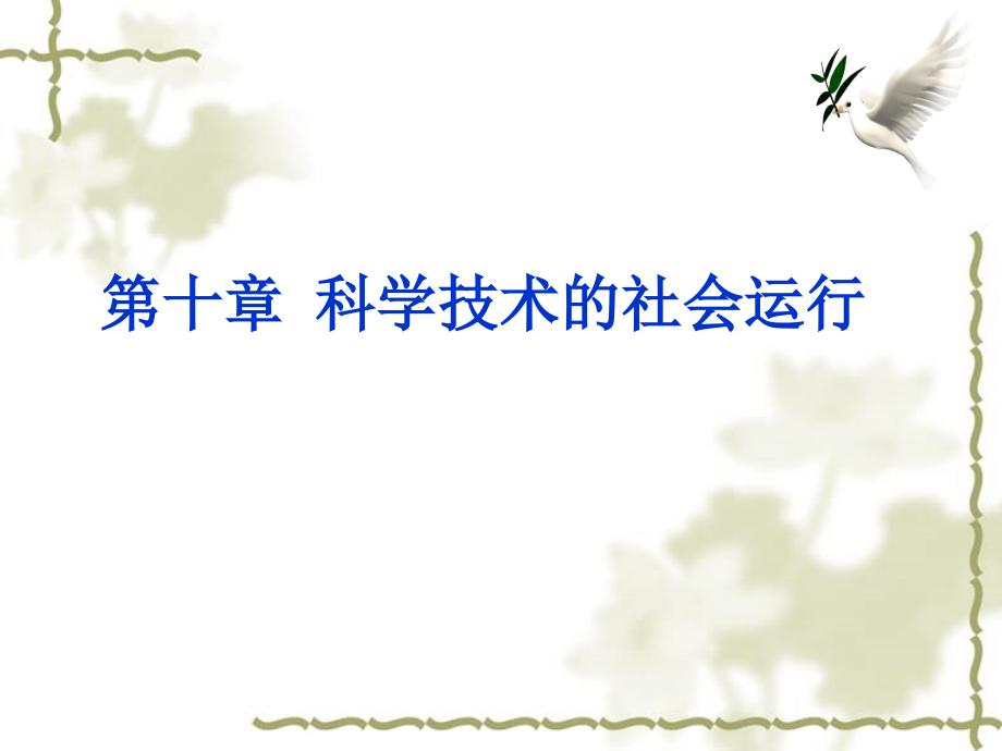第11章科学技术的社会运行讲解_第1页