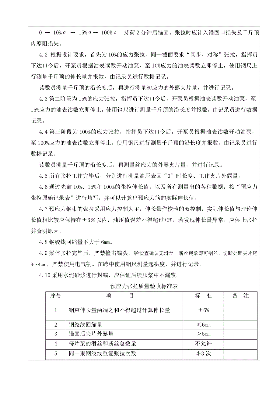 预应力箱梁预应力张拉、压浆技术交底_第2页